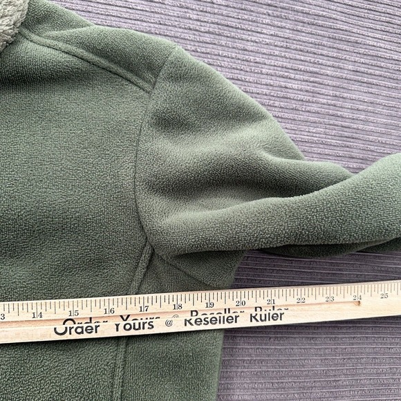 Patagonia Synchilla Fleece Jacket Women Medium Green Polyester Outdoors. - Picture 5 of 9